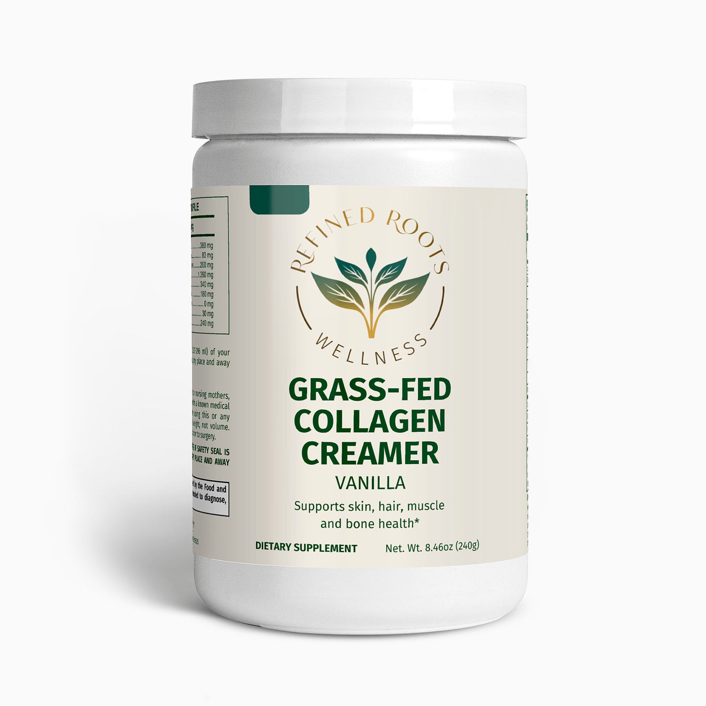 Grass-Fed Collagen Creamer (Vanilla)