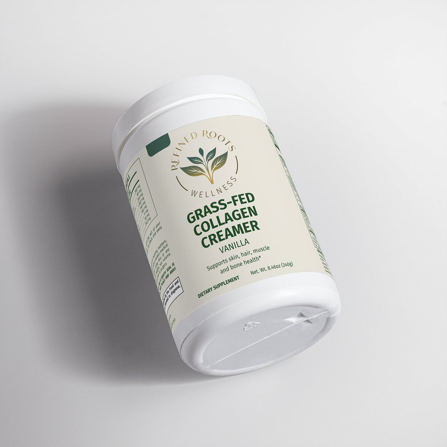 Grass-Fed Collagen Creamer (Vanilla)