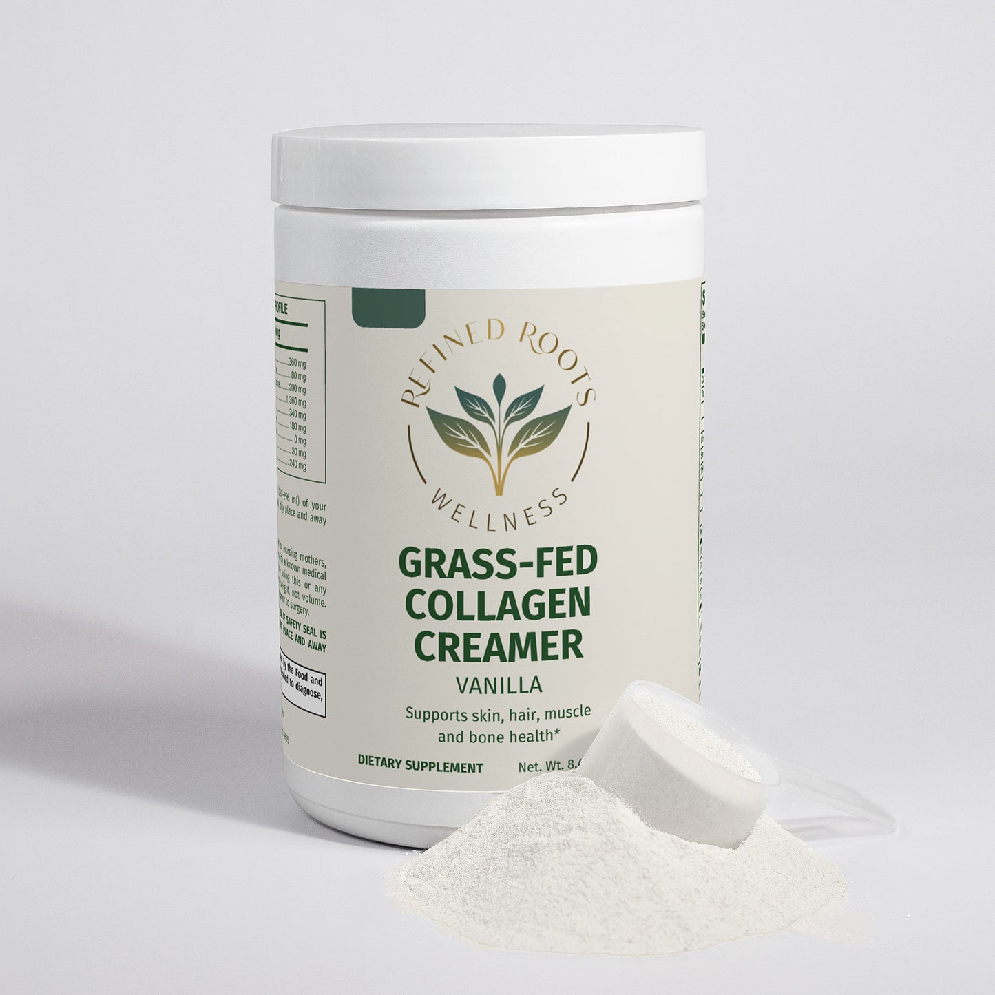 Grass-Fed Collagen Creamer (Vanilla)